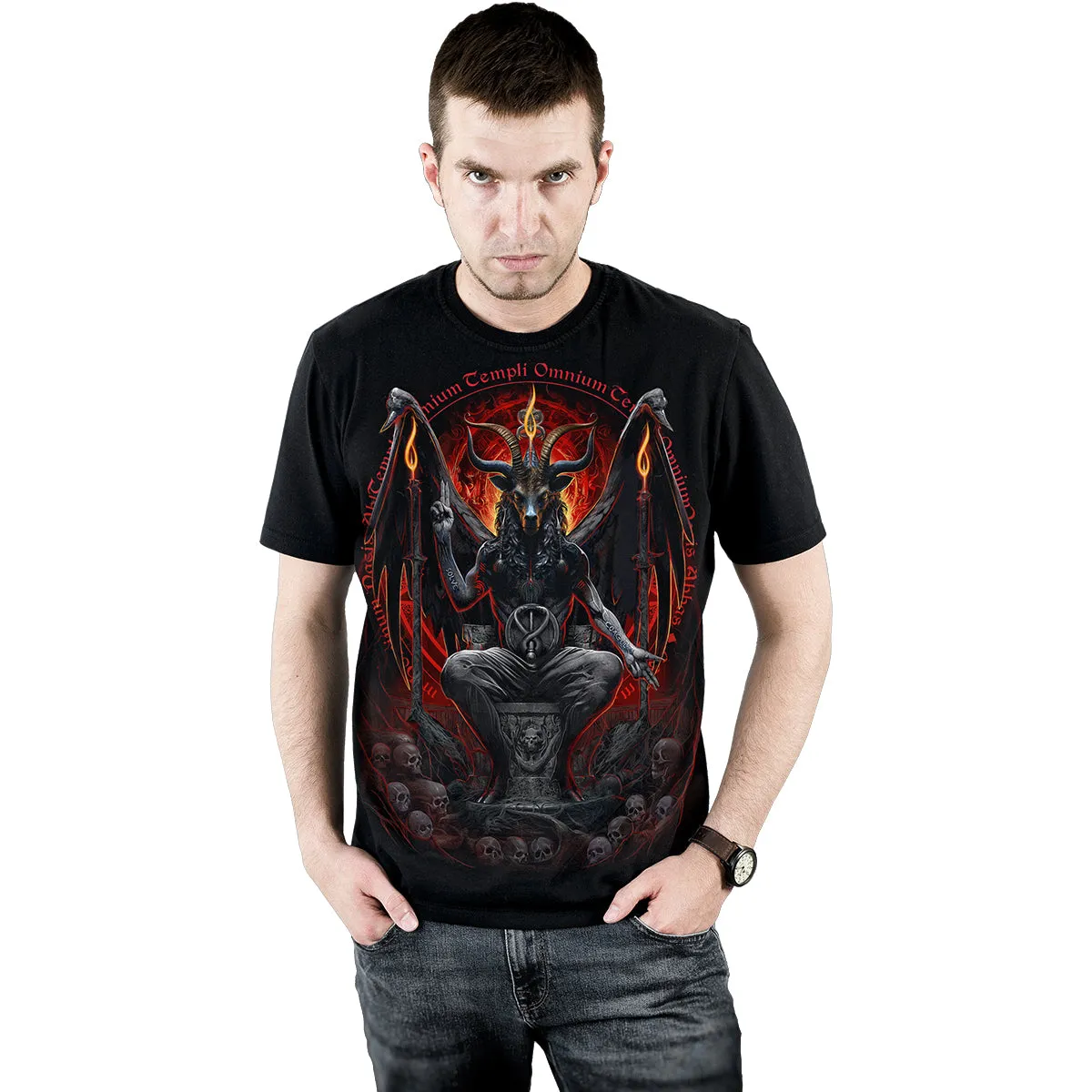 BAPHOMET - T-Shirt Black sold by Spiral Direct product image thumbnail 3