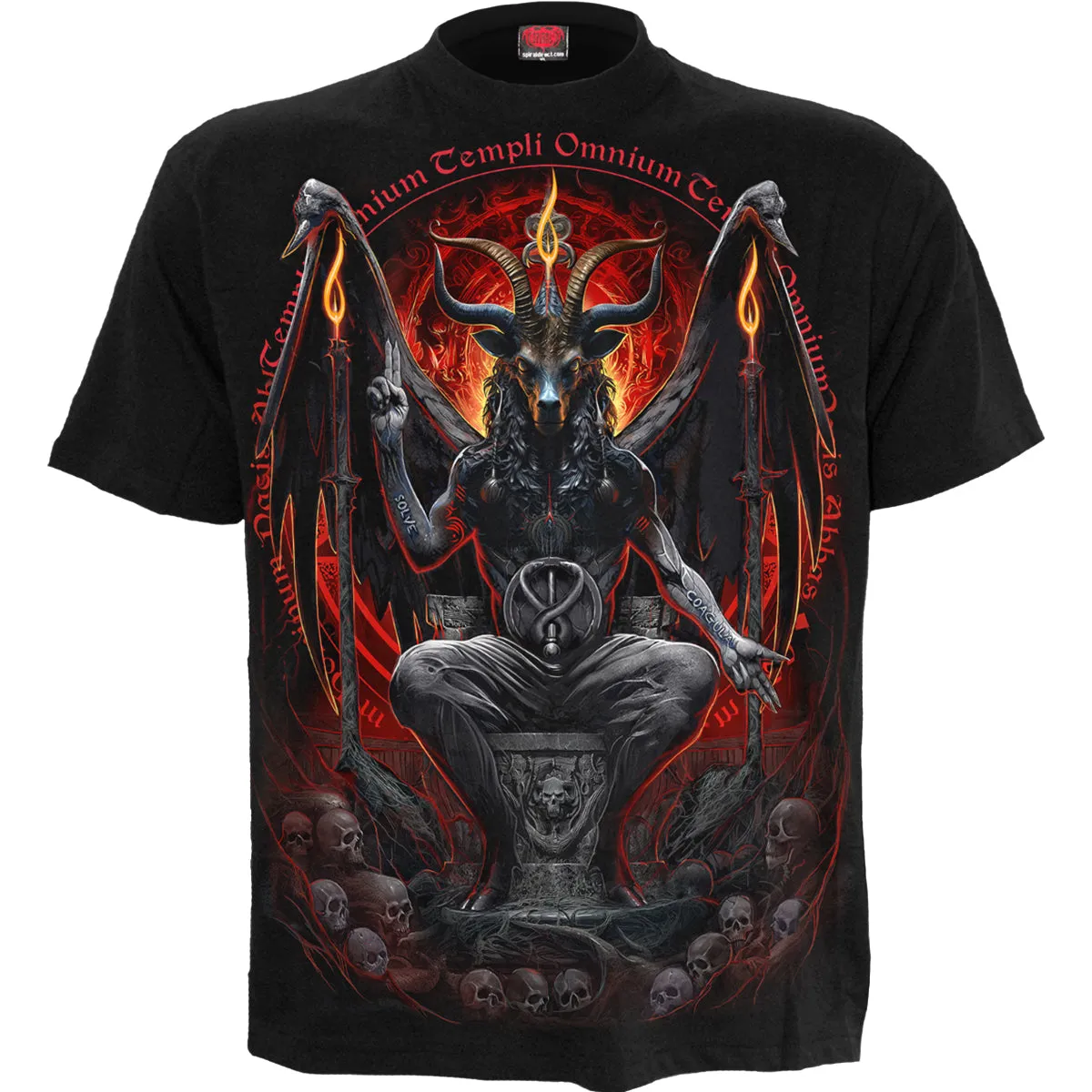 BAPHOMET - T-Shirt Black sold by Spiral Direct