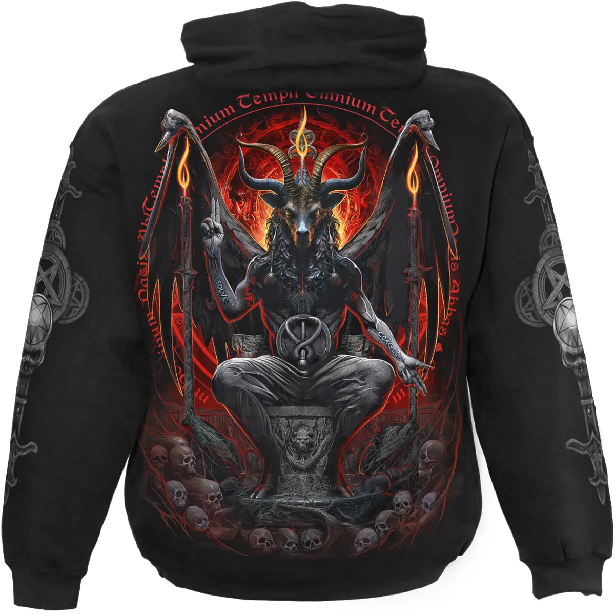 BAPHOMET - Hoody Black sold by Spiral Direct product image thumbnail 2