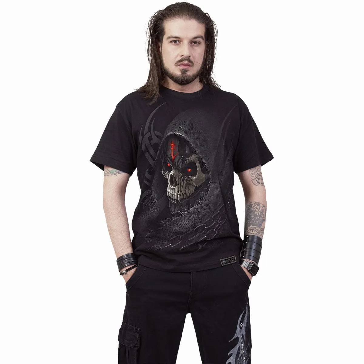 DARK DEATH - Organic T-Shirt sold by Spiral Direct product image thumbnail 2