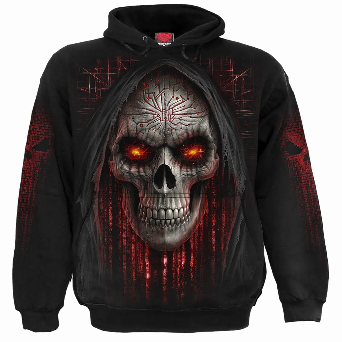 CYBER DEATH - Hoody Black sold by Spiral Direct