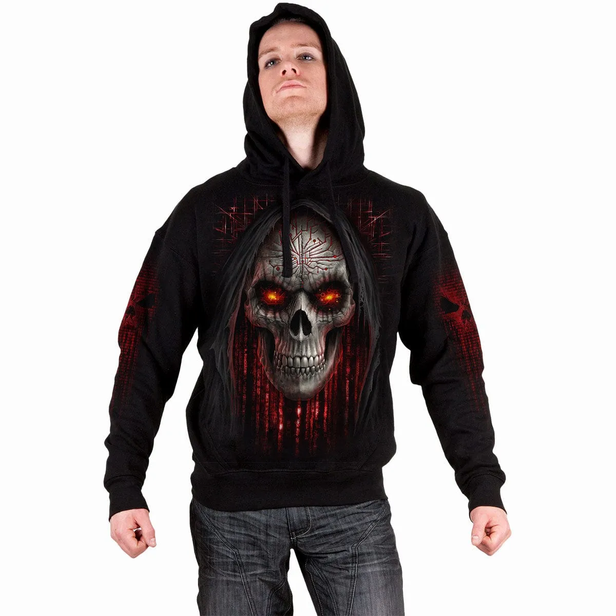 CYBER DEATH - Hoody Black sold by Spiral Direct product image thumbnail 3