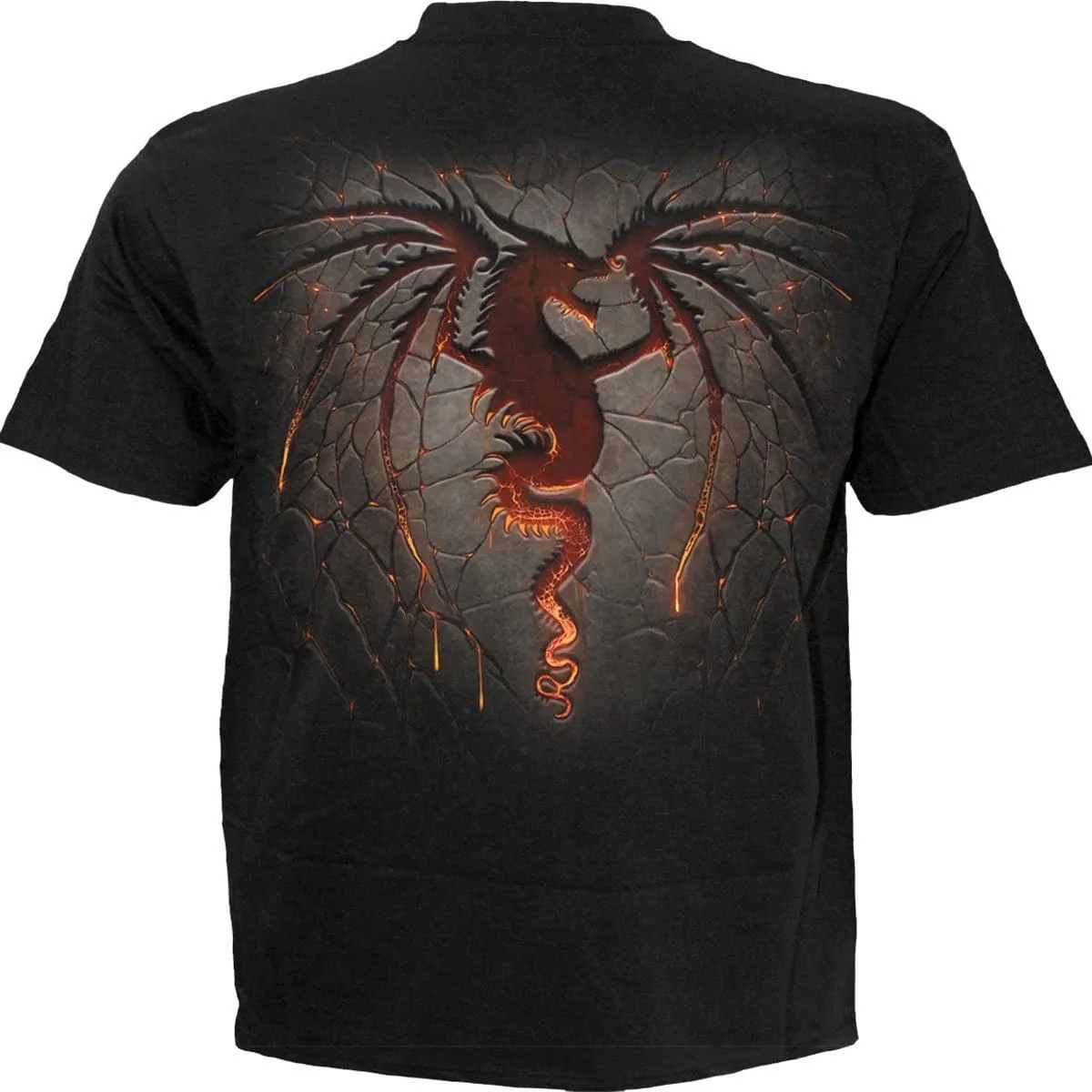 DRAGON FURNACE - T-Shirt Black sold by Spiral Direct product image thumbnail 2
