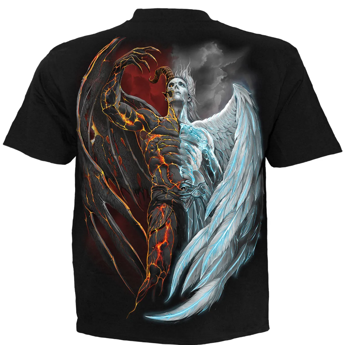 DIVIDED SOUL - T-Shirt Black sold by Spiral Direct product image thumbnail 2