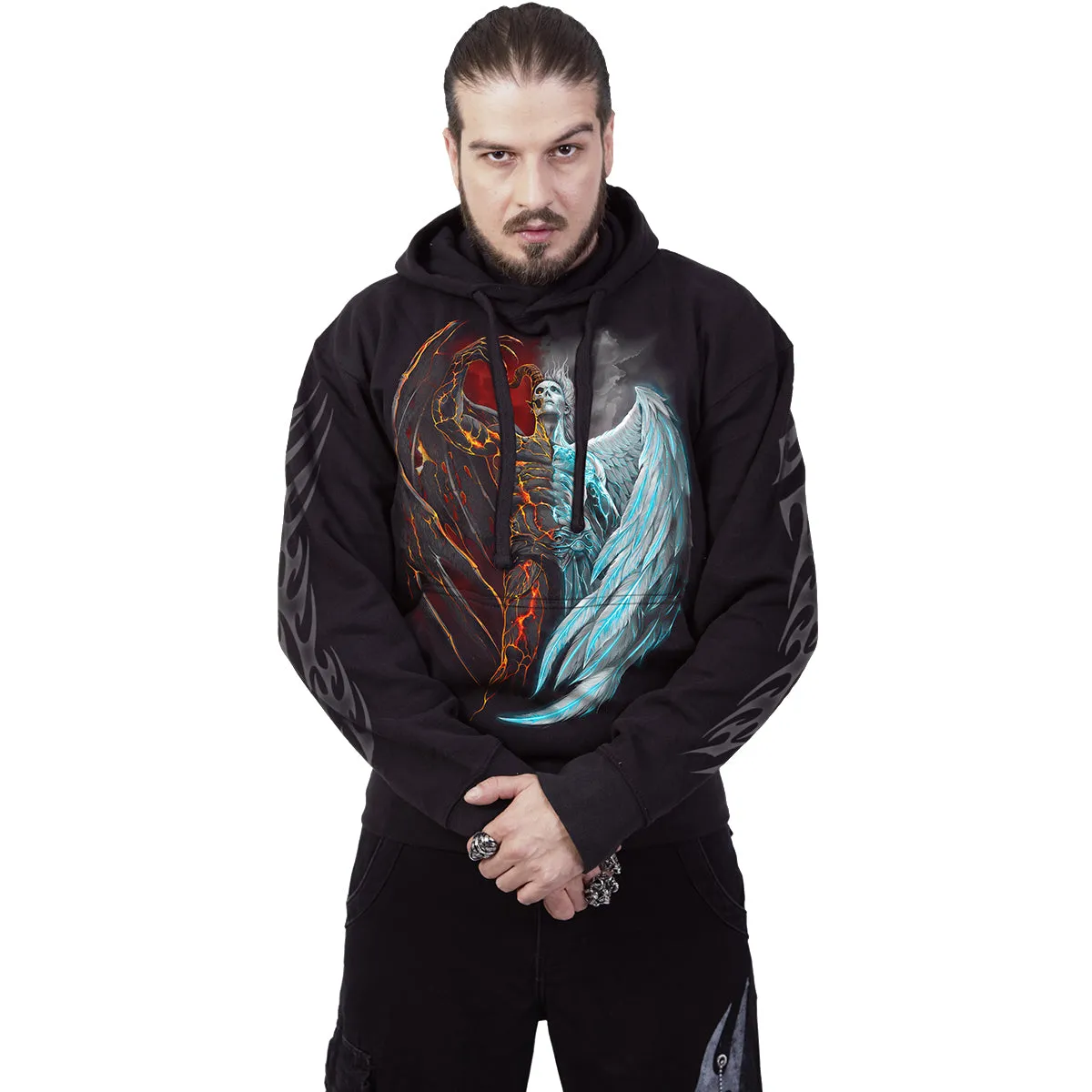 DIVIDED SOUL - Hoody Black sold by Spiral Direct product image thumbnail 3