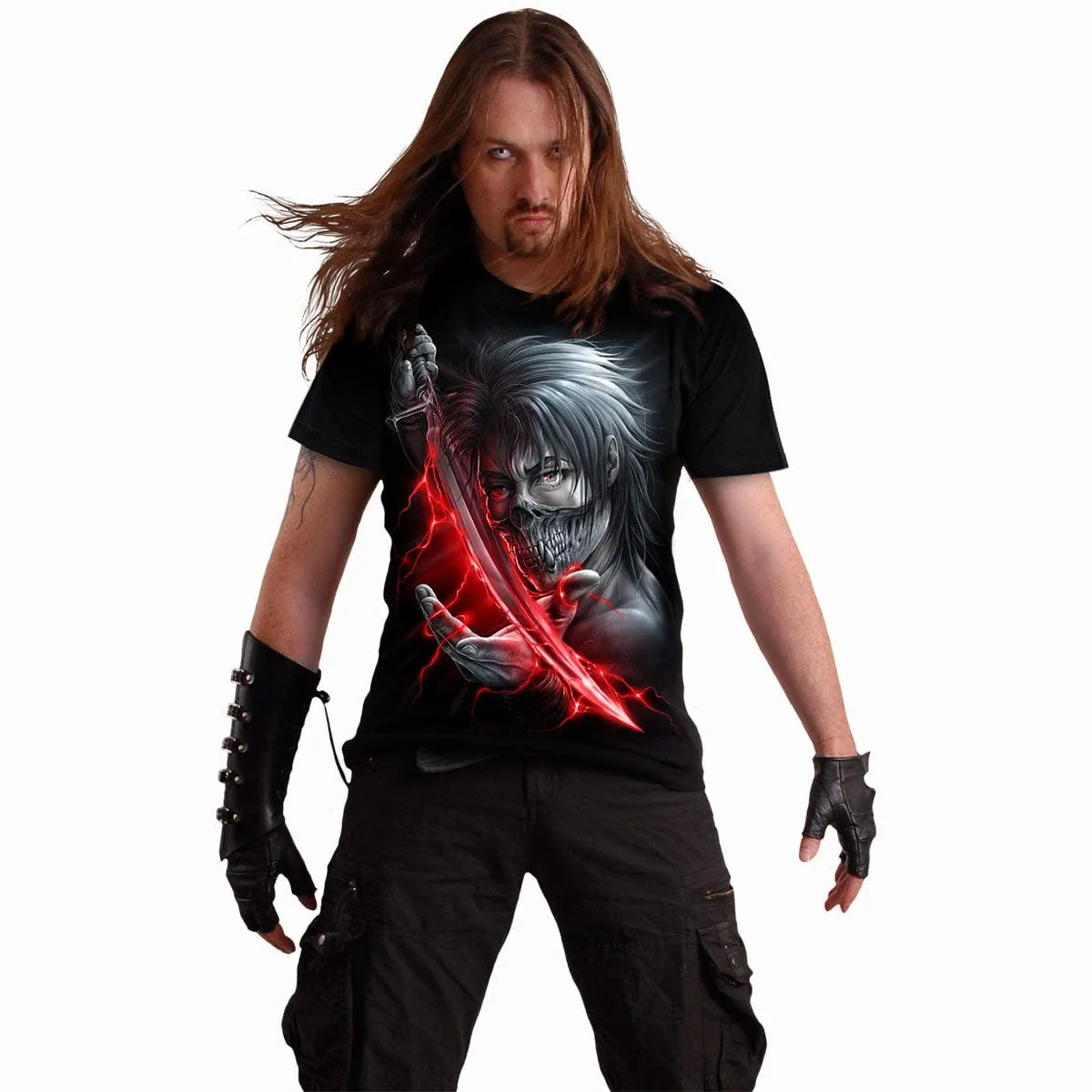 AKU NO - T-Shirt Black sold by Spiral Direct product image thumbnail 3