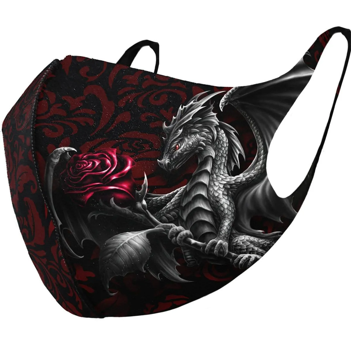 DRAGON ROSE - Face Mask sold by Spiral Direct