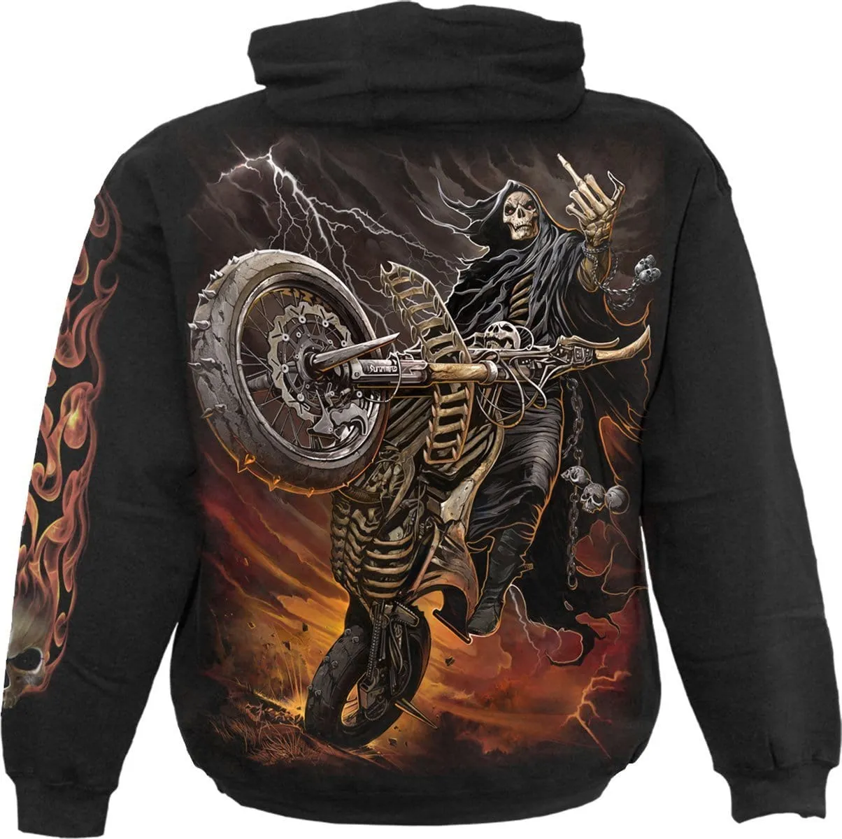 BIKE LIFE - Hoody Black sold by Spiral Direct product image thumbnail 2