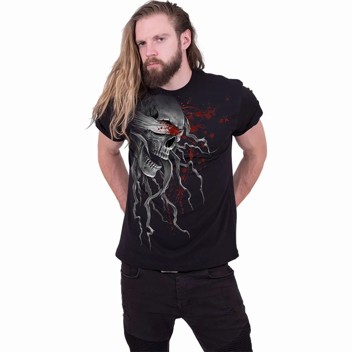 BLIND FAITH - Front Print T-Shirt Black sold by Spiral Direct product image thumbnail 2