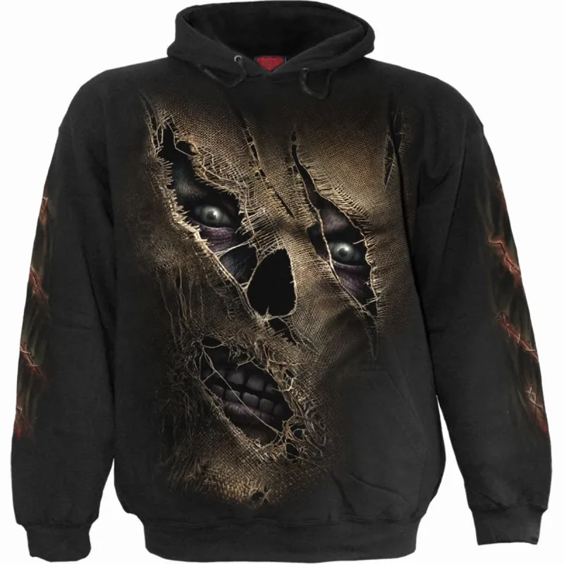 THREAD SCARE - Hoody Black sold by Spiral Direct