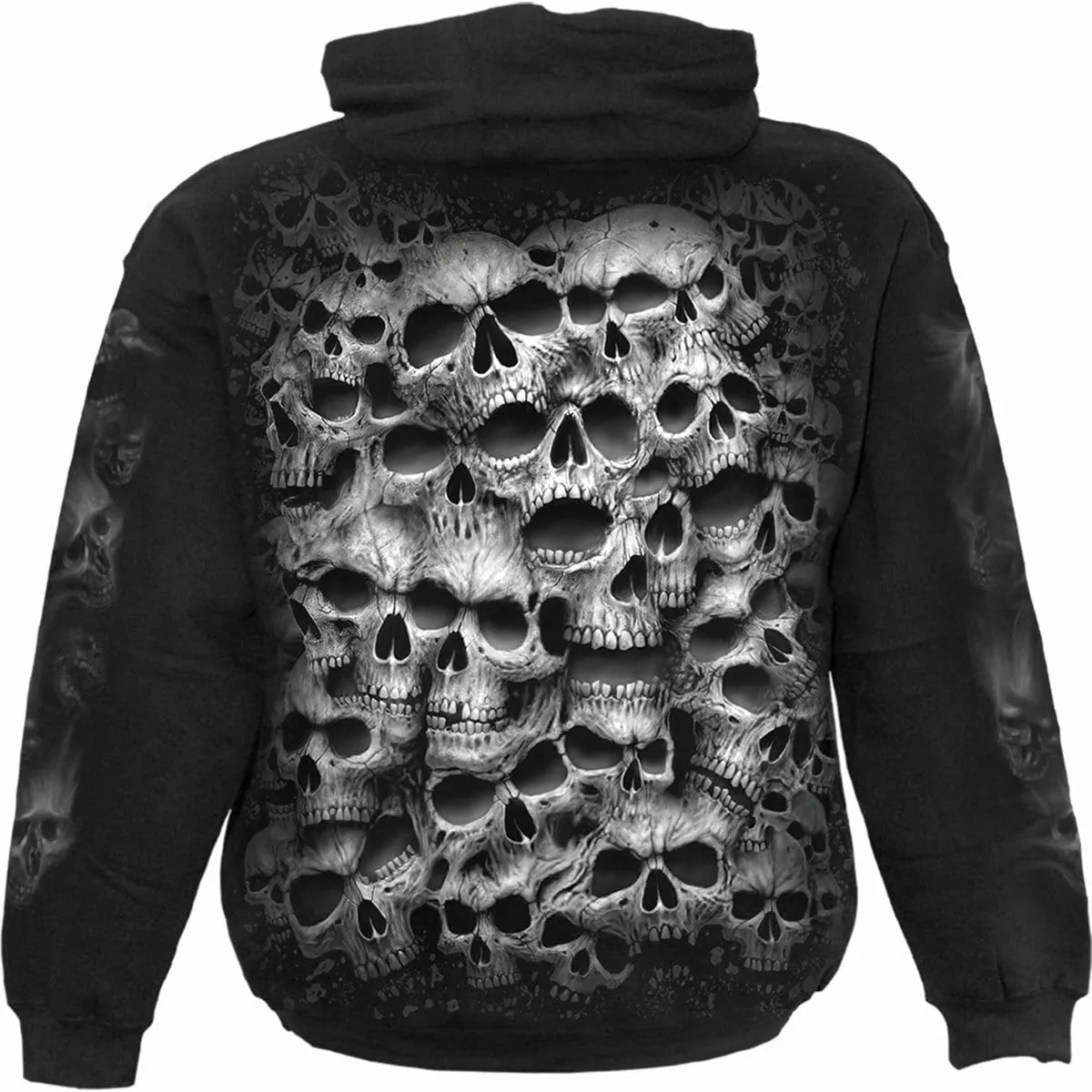 TWISTED SKULLS - Hoody Black sold by Spiral Direct product image thumbnail 2