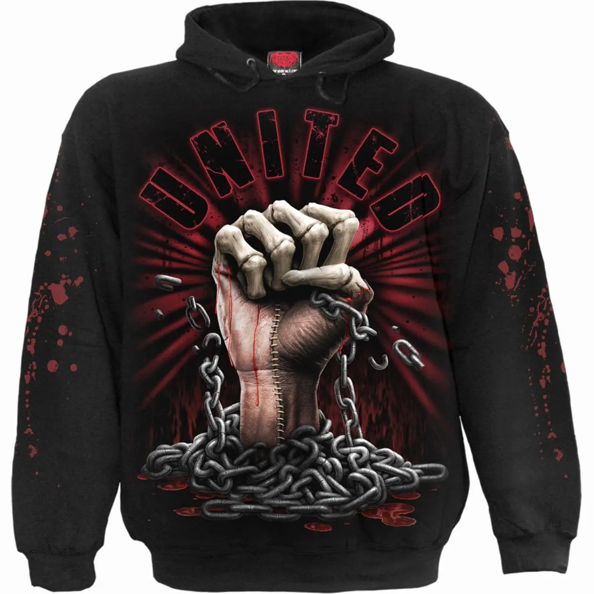 WE BLEED TOGETHER - Hoody Black sold by Spiral Direct