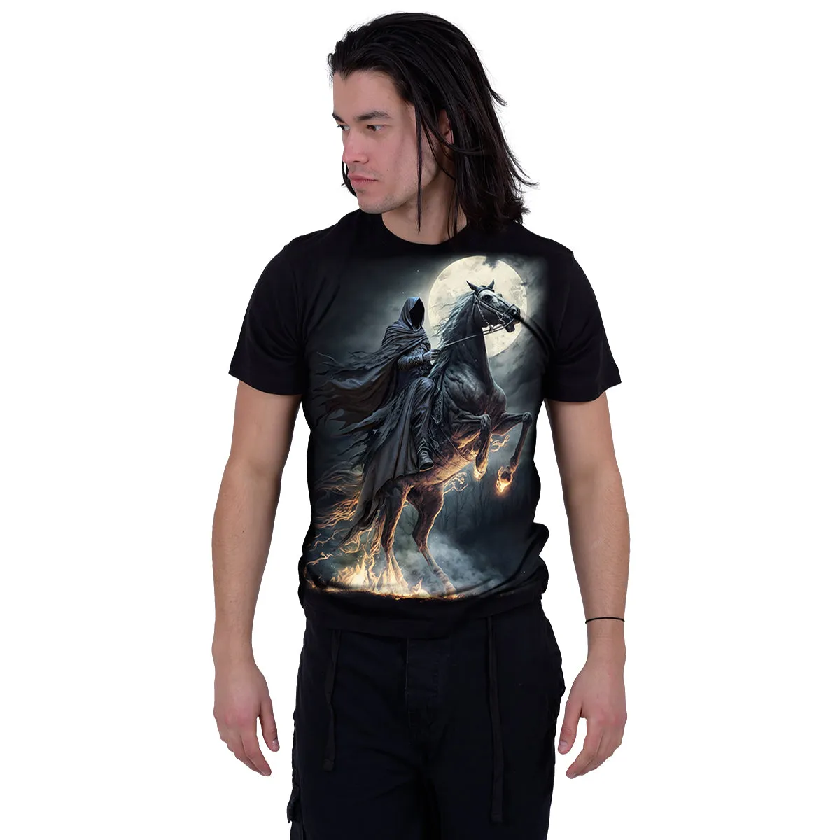 SHADOW RIDER - T-Shirt Black sold by Spiral Direct product image thumbnail 3