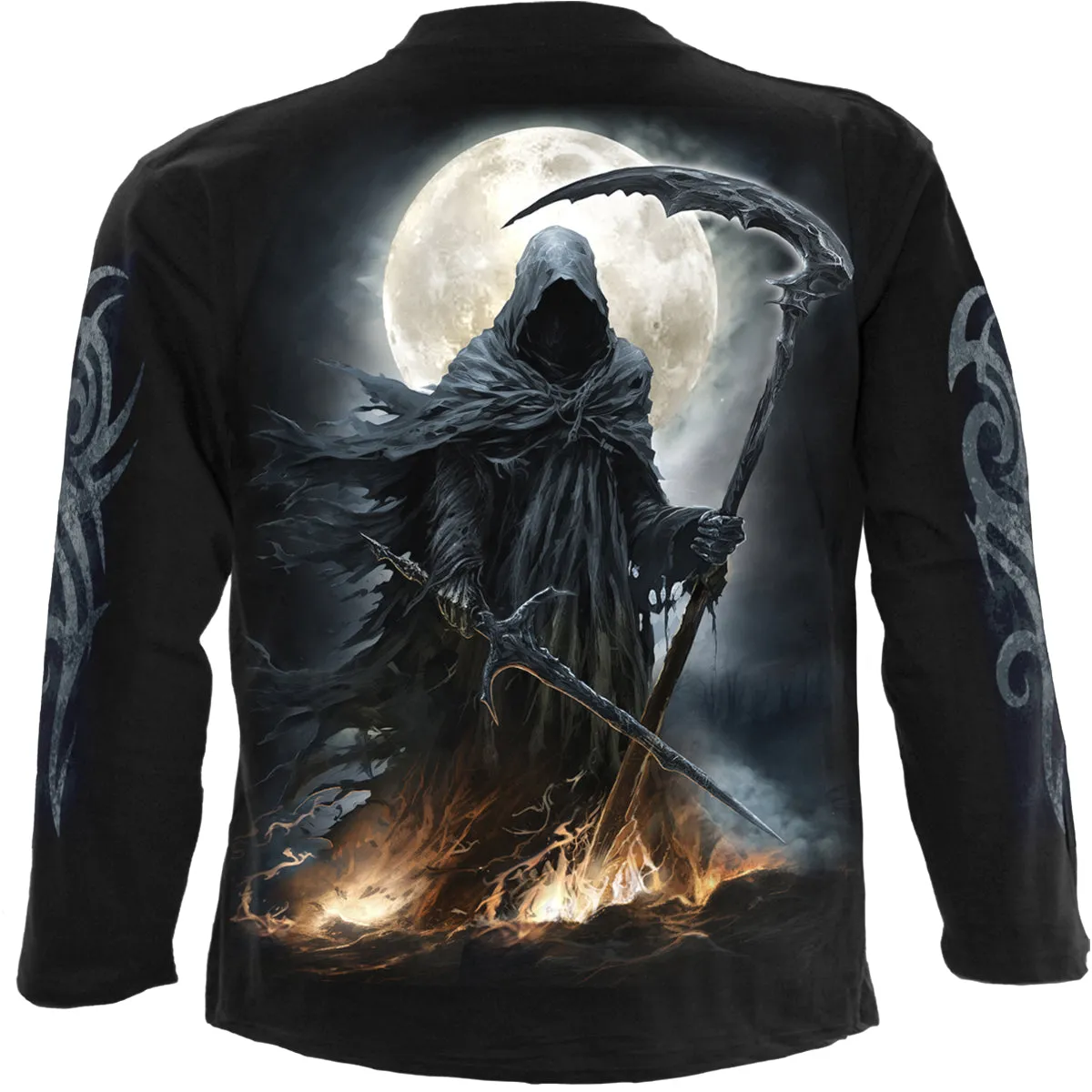 SHADOW RIDER - Longsleeve T-Shirt Black sold by Spiral Direct product image thumbnail 2