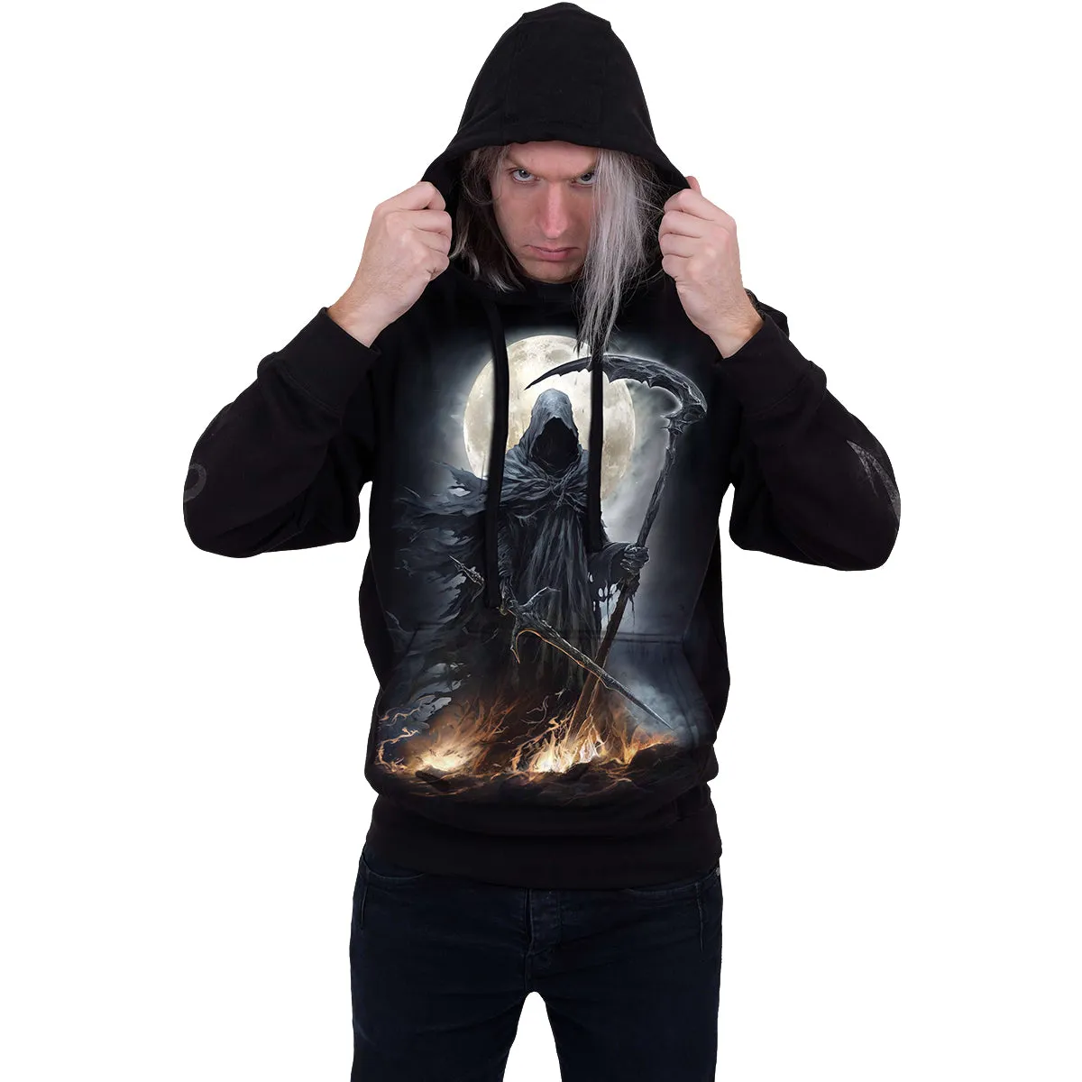 SHADOW RIDER - Hoody Black sold by Spiral Direct product image thumbnail 3