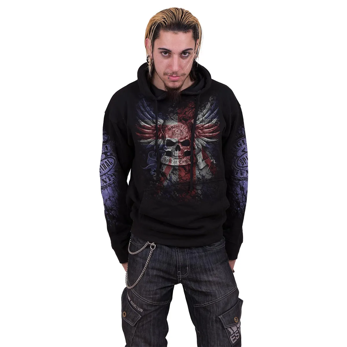 UNION WRATH - Hoody Black sold by Spiral Direct product image thumbnail 3