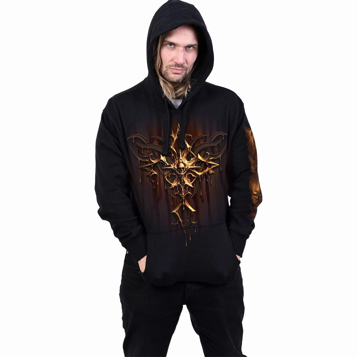 DRIPPING GOLD - Hoody Black sold by Spiral Direct product image thumbnail 3