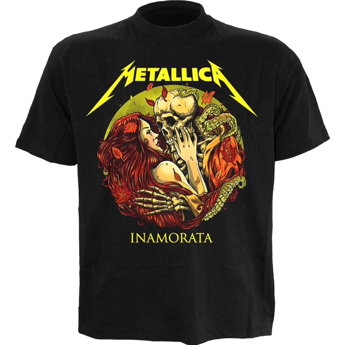 METALLICA - INAMORATA - Front Print T-Shirt Black sold by Spiral Direct