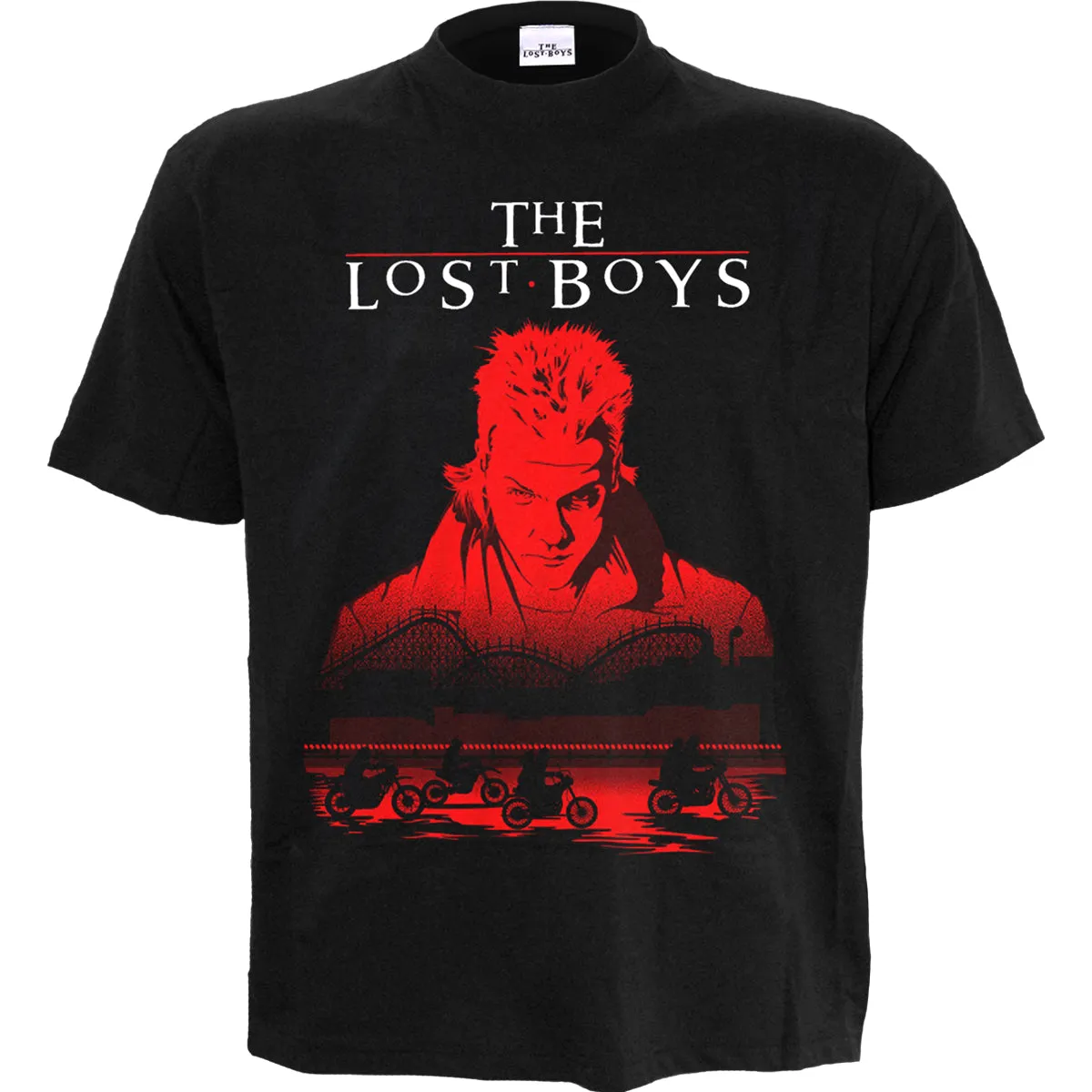 THE LOST BOYS - BLOOD TRAIL - Front Print T-Shirt Black sold by Spiral Direct