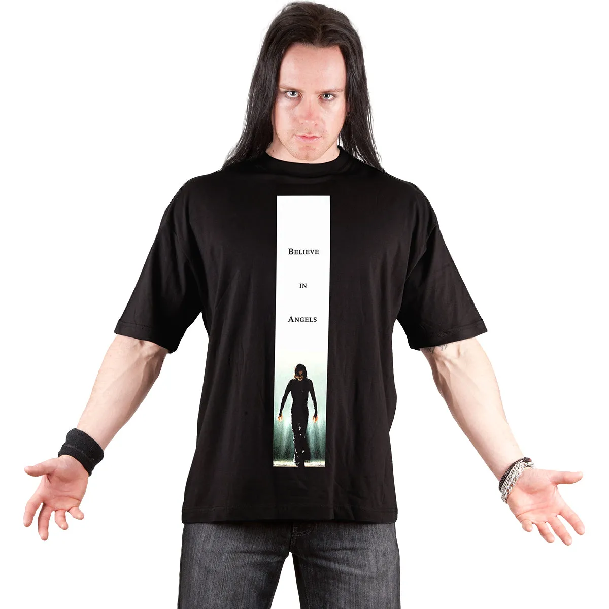 THE CROW - POSTER ART - Front Print T-Shirt Black sold by Spiral Direct product image thumbnail 2