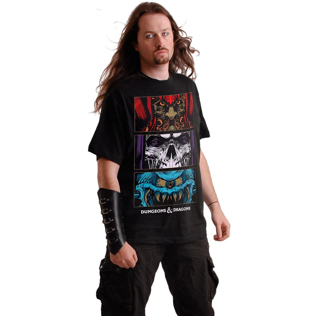 DUNGEONS AND DRAGONS - GUIDEBOOKS - Front Print T-Shirt Black sold by Spiral Direct product image thumbnail 2