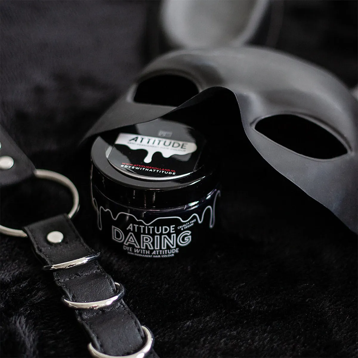 DARING BLACK - Attitude Hair Dye - 135ml sold by Spiral Direct