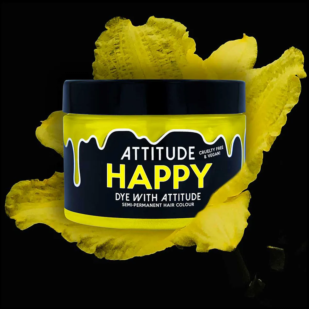 HAPPY UV YELLOW - Attitude Hair Dye - 135ml sold by Spiral Direct product image thumbnail 2