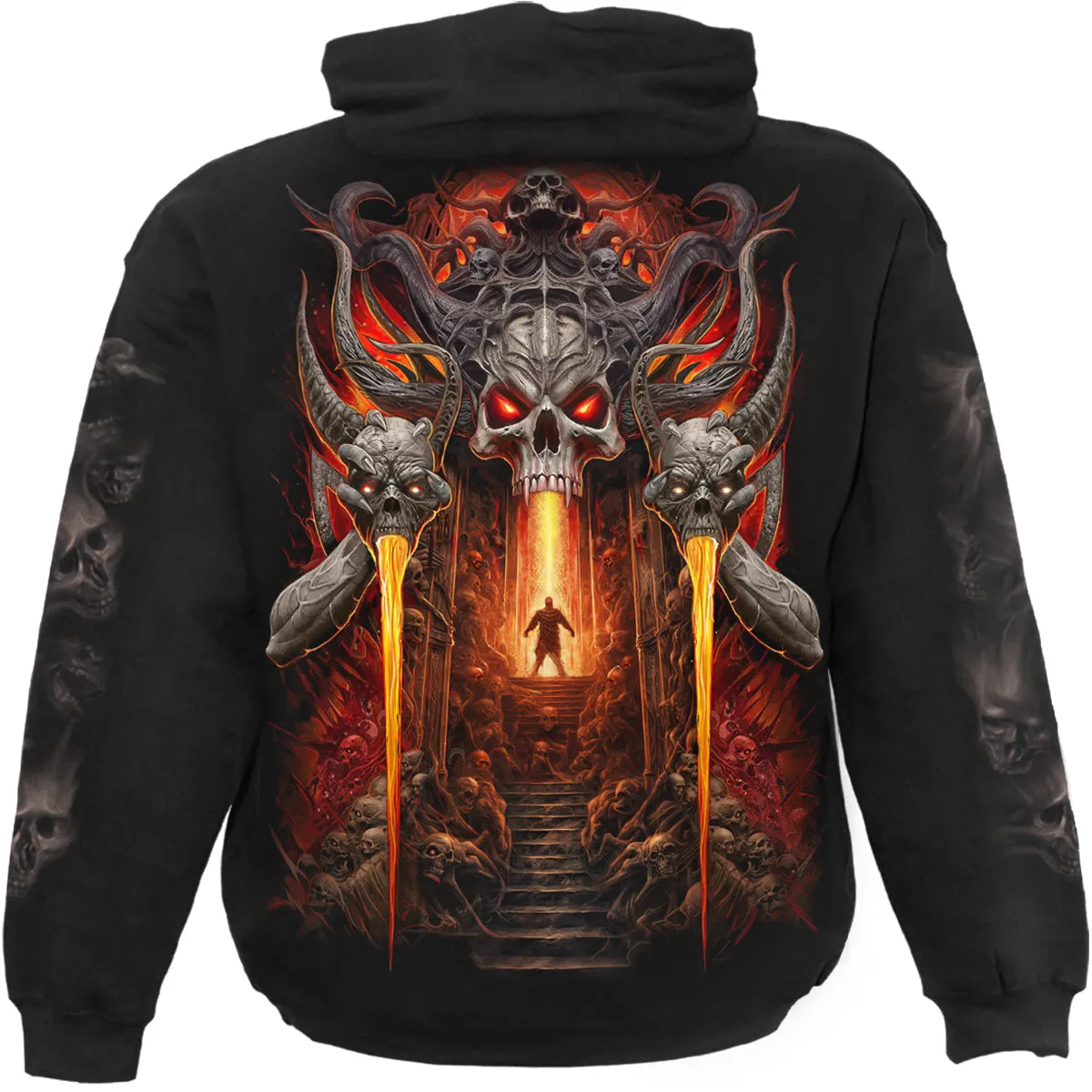 GATES OF HELL - Hoody Black sold by Spiral Direct product image thumbnail 2