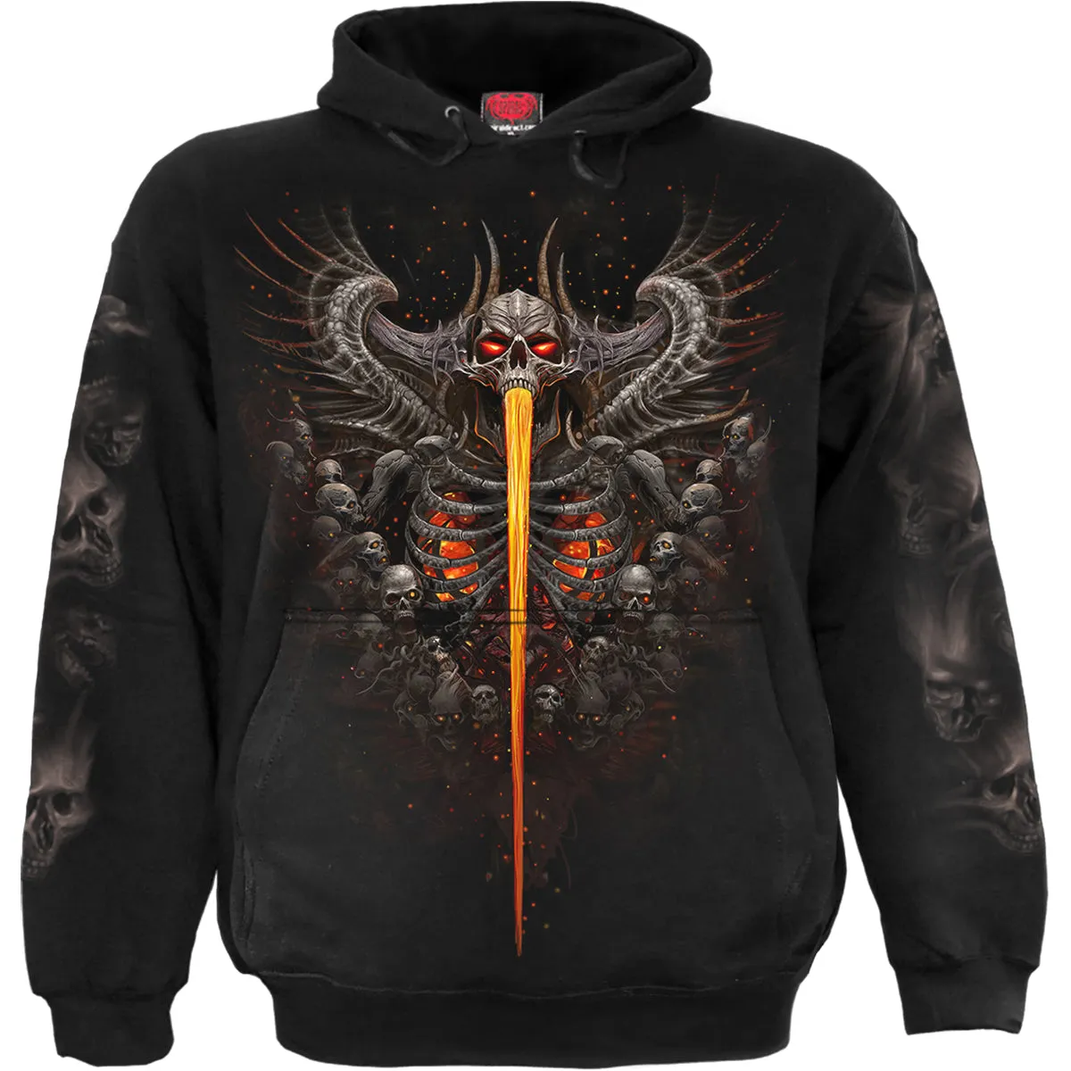 GATES OF HELL - Hoody Black sold by Spiral Direct