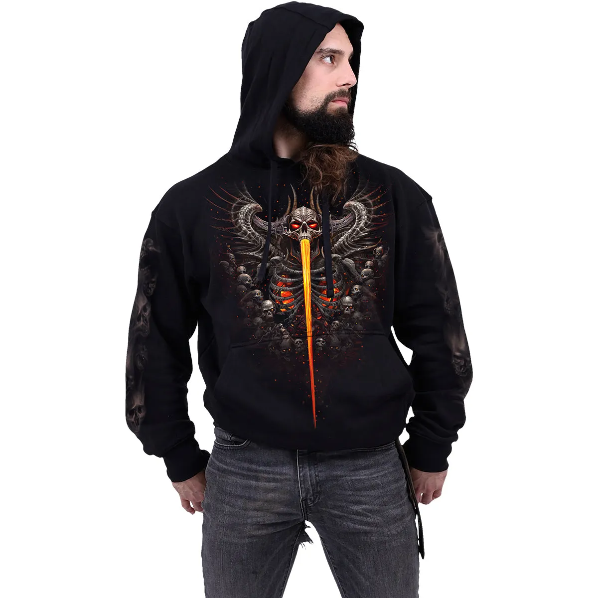 GATES OF HELL - Hoody Black sold by Spiral Direct product image thumbnail 3