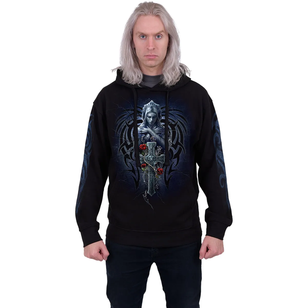 GRIEVING ANGEL - Hoody Black sold by Spiral Direct product image thumbnail 3