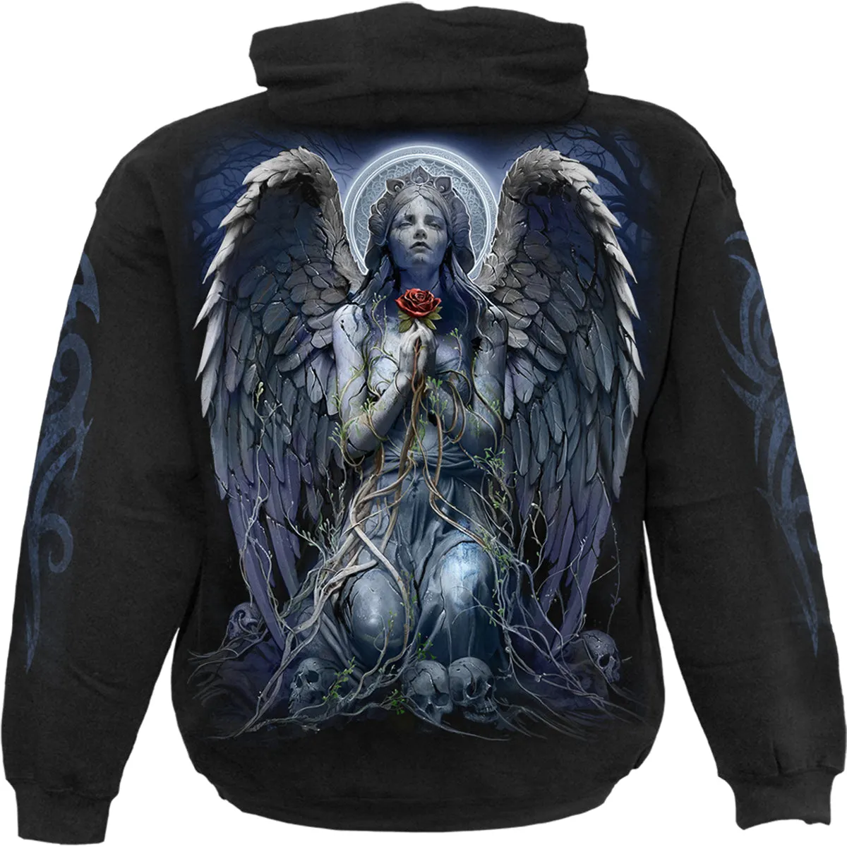 GRIEVING ANGEL - Hoody Black sold by Spiral Direct product image thumbnail 2