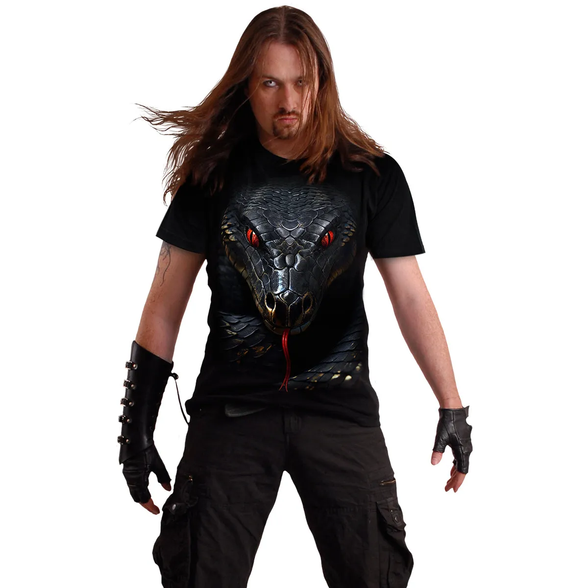 BASILISK - T-Shirt Black sold by Spiral Direct product image thumbnail 3
