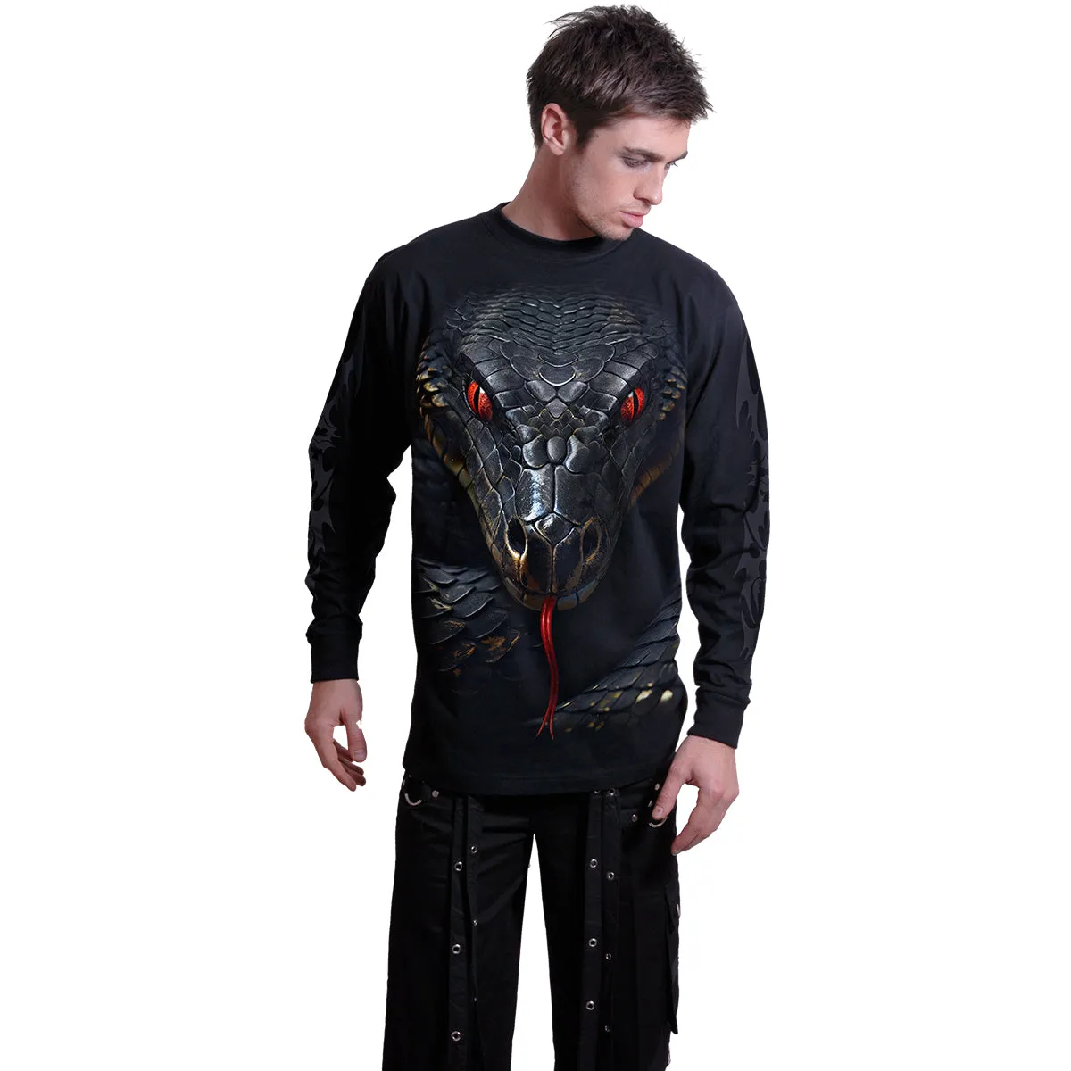 BASILISK - Longsleeve T-Shirt Black sold by Spiral Direct product image thumbnail 3
