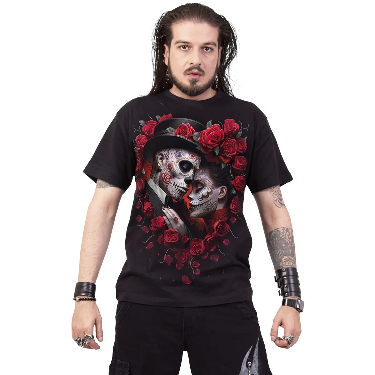BE MINE - Front Print T-Shirt Black sold by Spiral Direct product image thumbnail 2