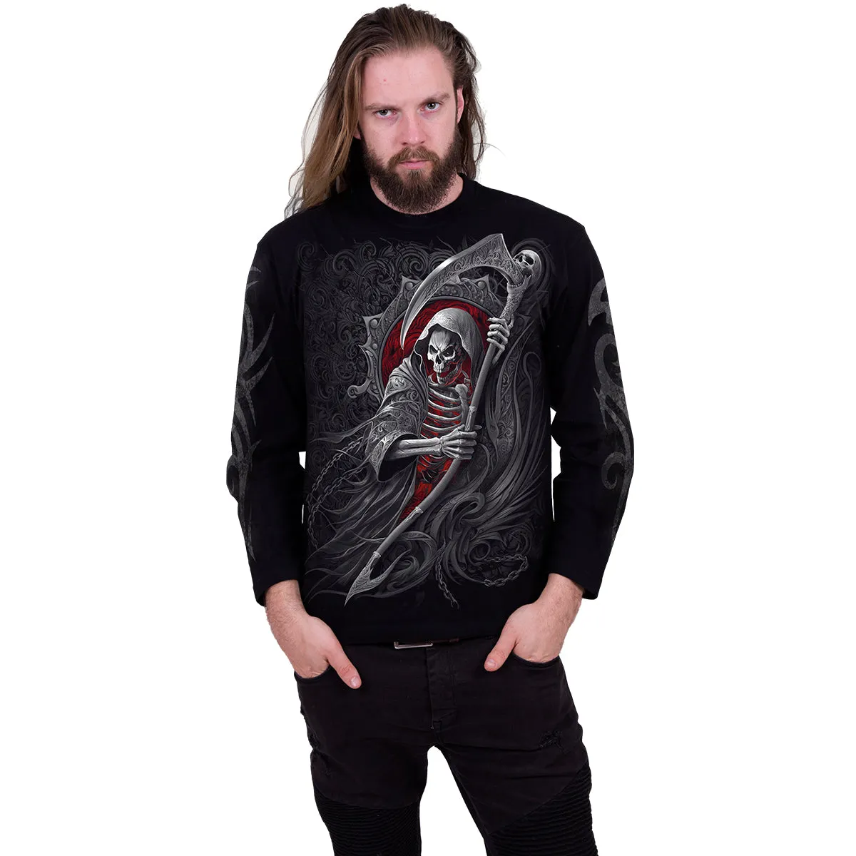 REAPER'S PORTAL - Longsleeve T-Shirt Black sold by Spiral Direct product image thumbnail 3