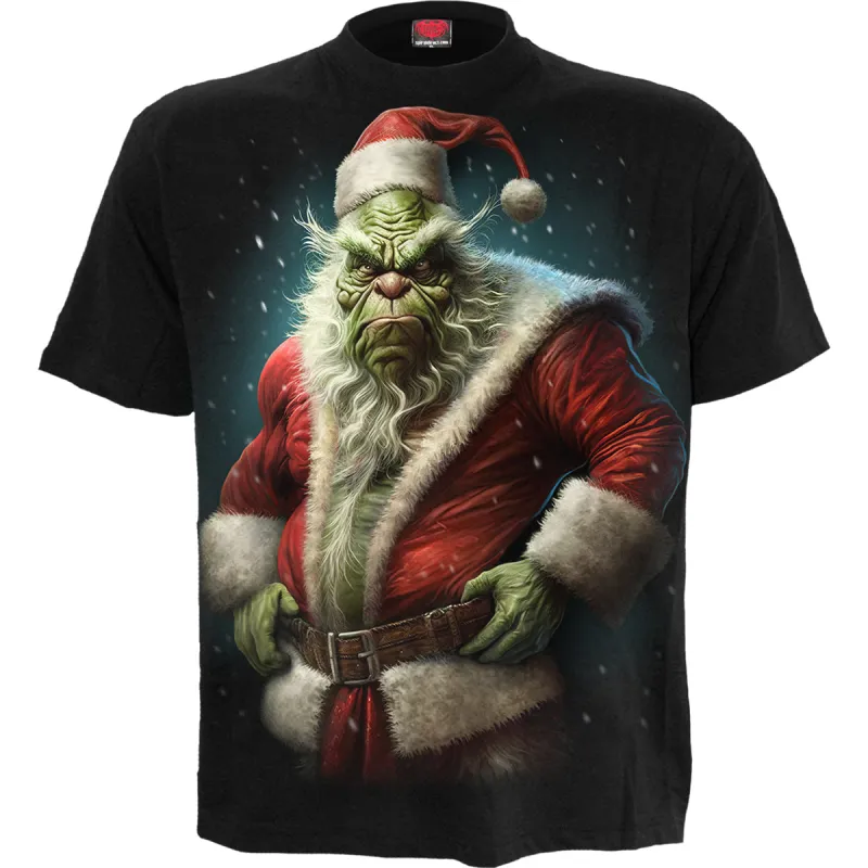 BAH HUMBUG - T-Shirt Black sold by Spiral Direct