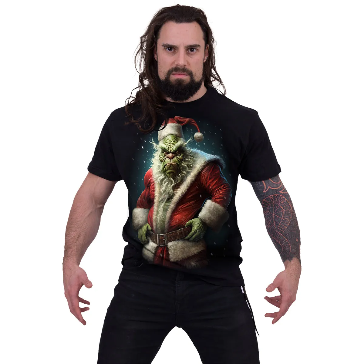BAH HUMBUG - T-Shirt Black sold by Spiral Direct product image thumbnail 3