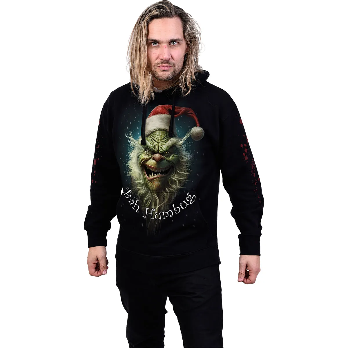 BAH HUMBUG - Hoody Black sold by Spiral Direct product image thumbnail 3