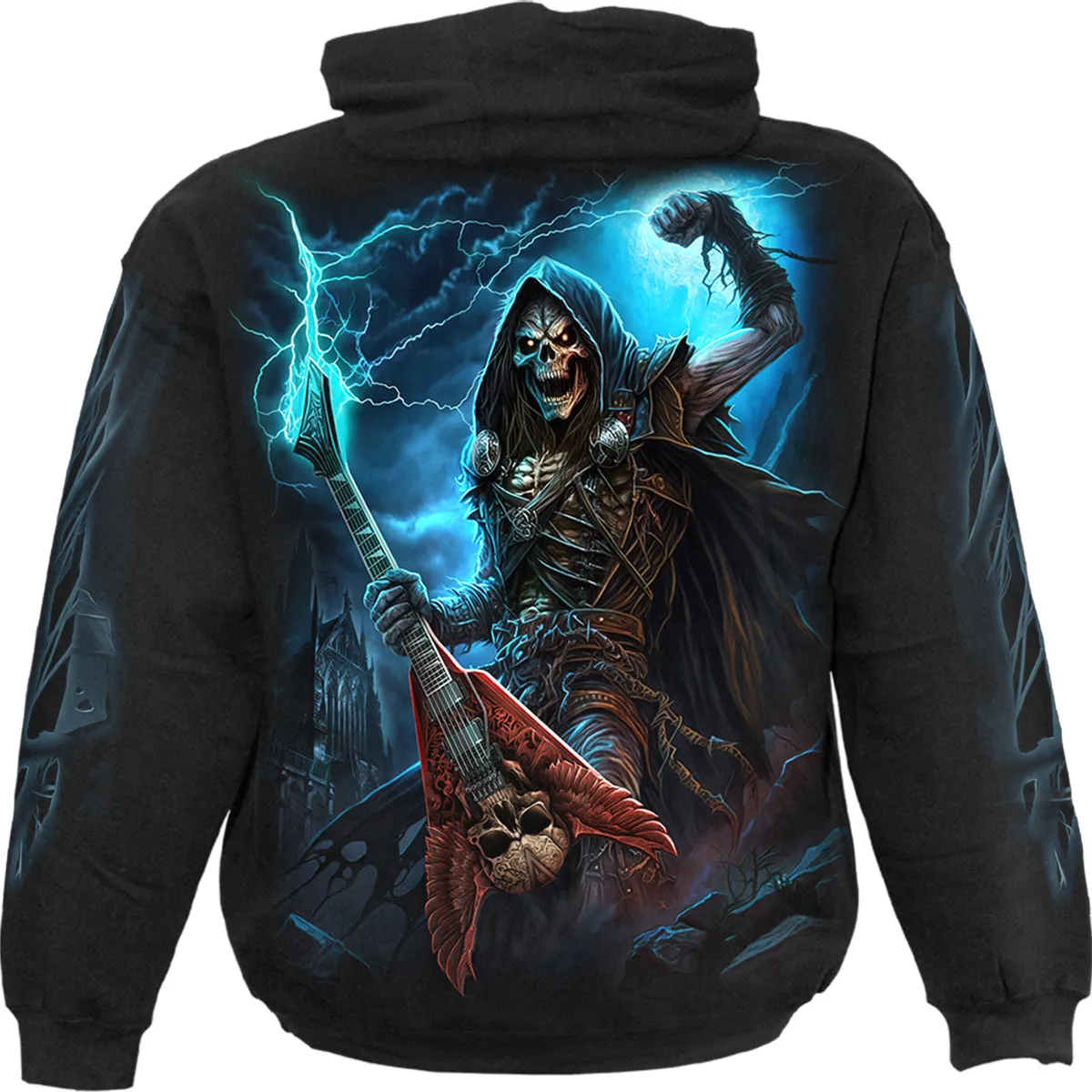 DEAD METAL - Hoody Black sold by Spiral Direct product image thumbnail 2
