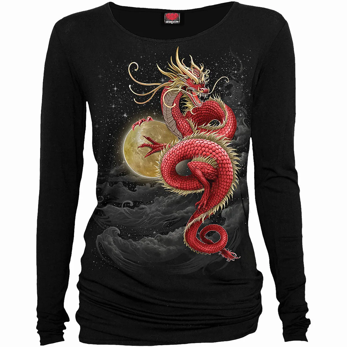 SHENLONG - Baggy Top Black sold by Spiral Direct