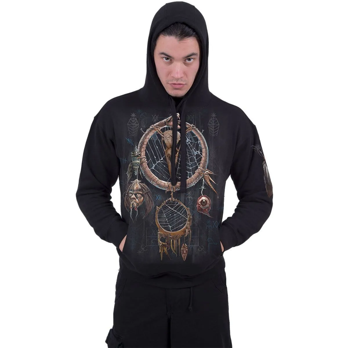 VOODOO CATCHER - Hoody Black sold by Spiral Direct product image thumbnail 3