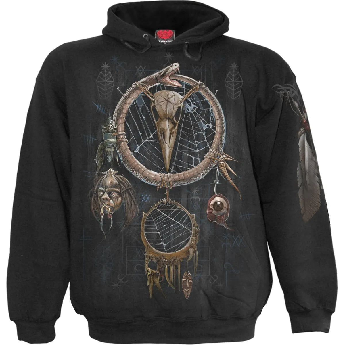 VOODOO CATCHER - Hoody Black sold by Spiral Direct