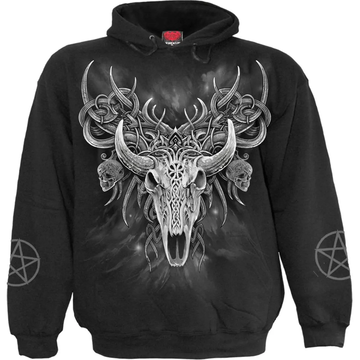 HORNED SPIRIT - Hoody Black sold by Spiral Direct