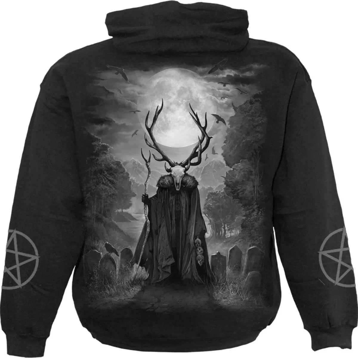 HORNED SPIRIT - Hoody Black sold by Spiral Direct product image thumbnail 2