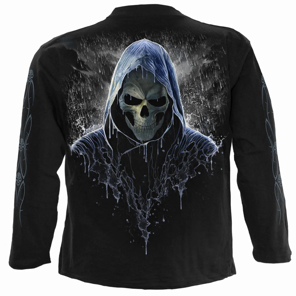 REAPING IN THE RAIN - Longsleeve T-Shirt Black sold by Spiral Direct product image thumbnail 2