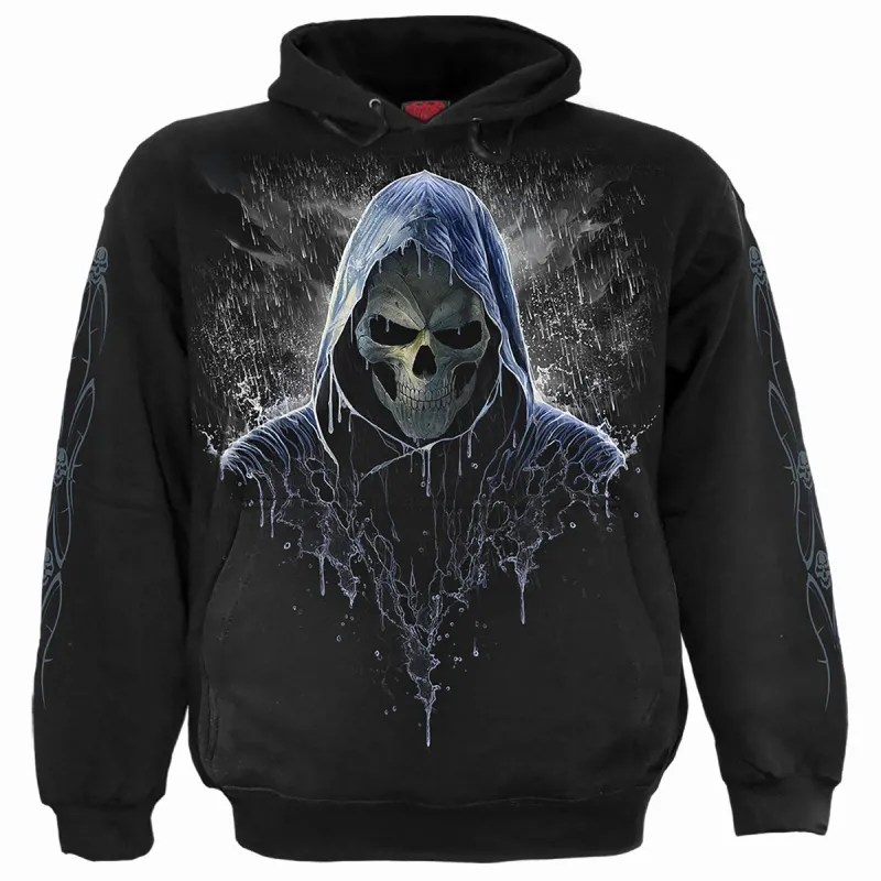 REAPING IN THE RAIN - Hoody Black sold by Spiral Direct