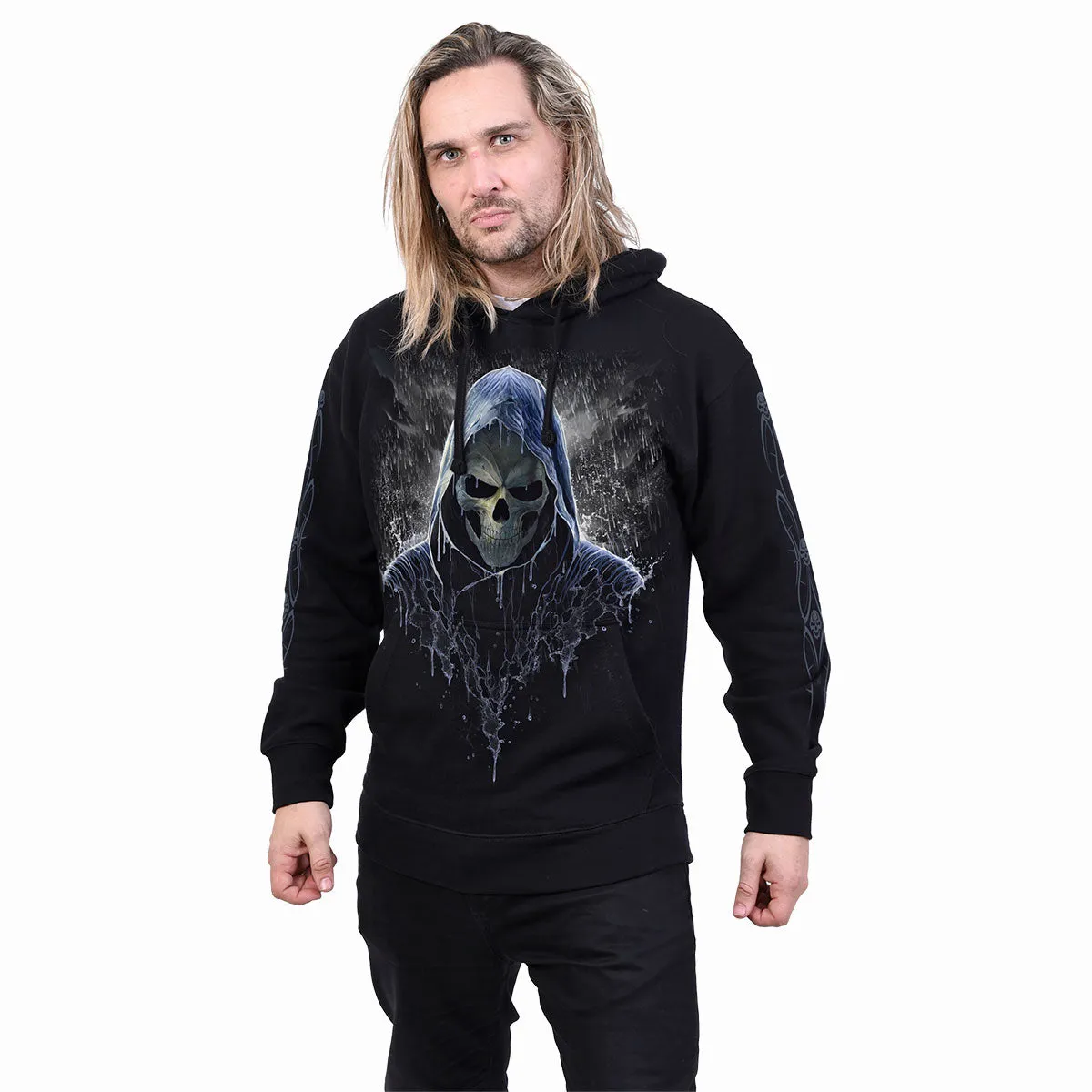 REAPING IN THE RAIN - Hoody Black sold by Spiral Direct product image thumbnail 3