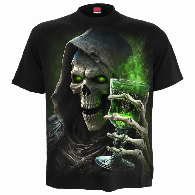 THE GREEN FAIRY - T-Shirt Black sold by Spiral Direct