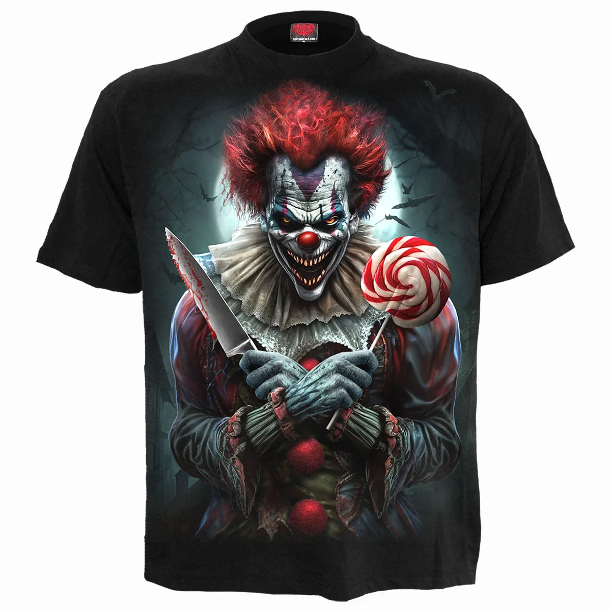 TRICK OR TREAT - T-Shirt Black sold by Spiral Direct